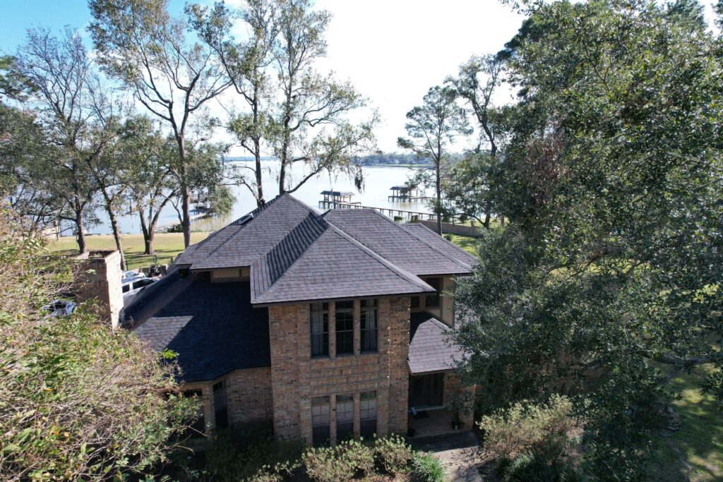 Shingled Roof on a Residential House