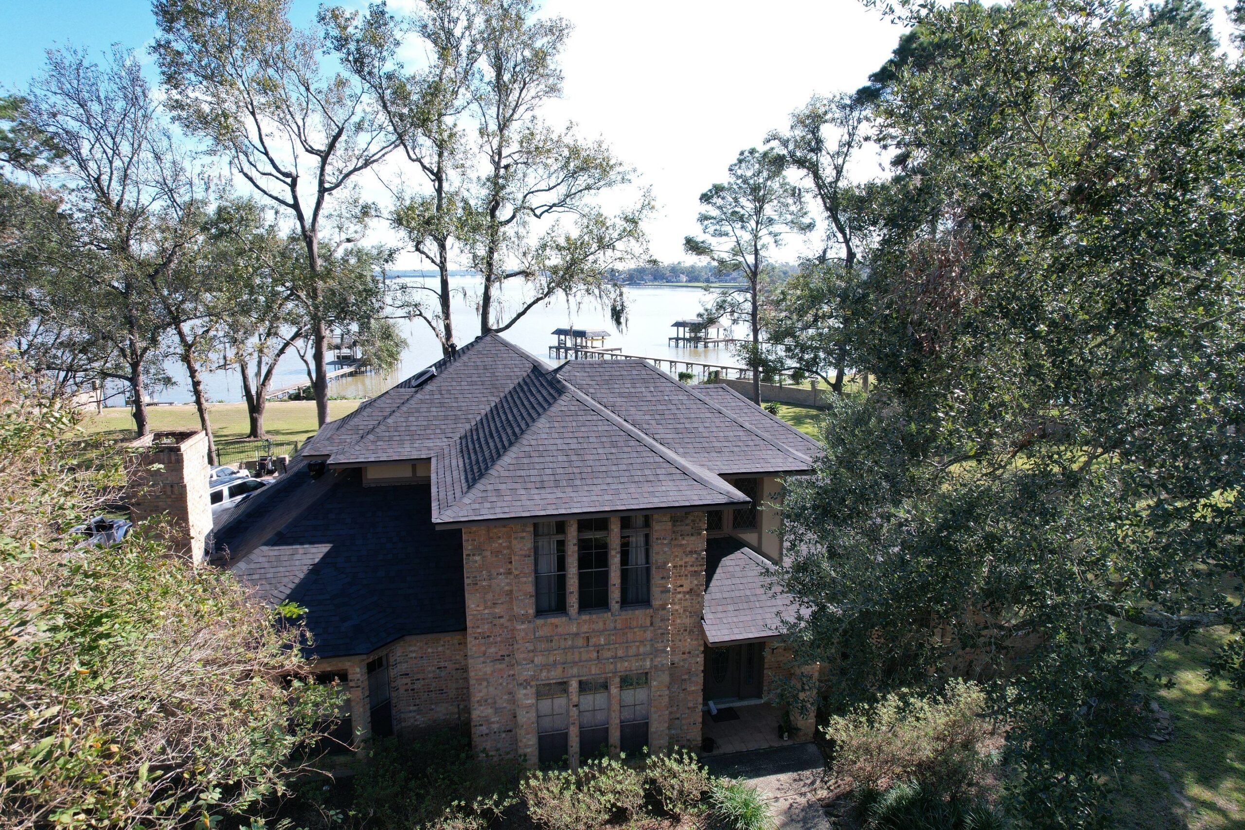 Shingled Roof on a Residential House
